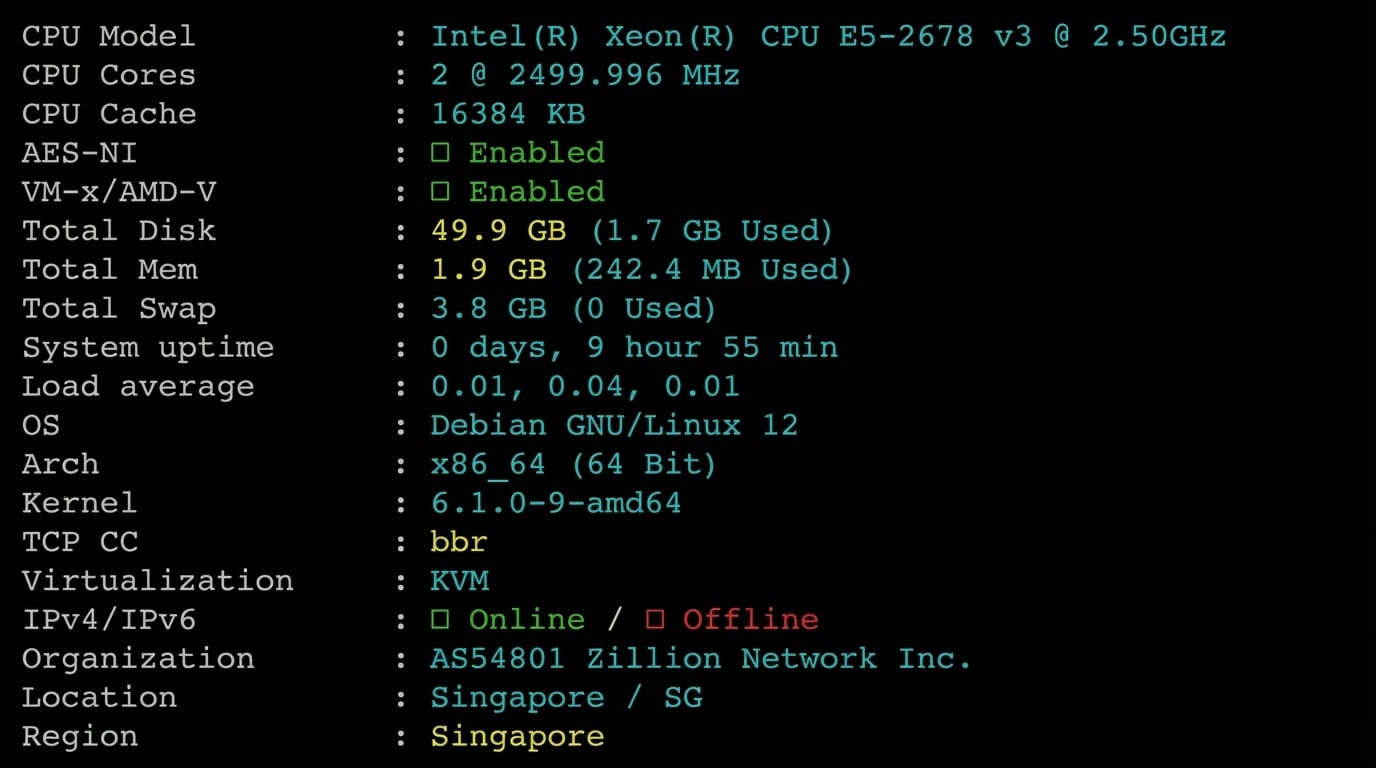 Lightlayer新加坡优化线路VPS测评:三网CN2/AS10099/CMIN2回程 月付$7起