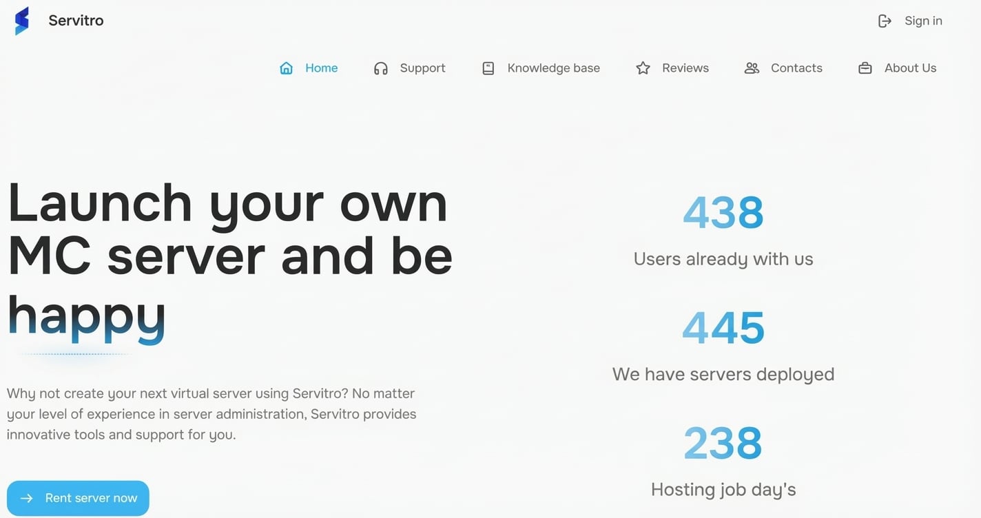 Servitro德国VPS年付仅$12起 - AMD Ryzen高性能NVMe硬盘10Gbps大带宽