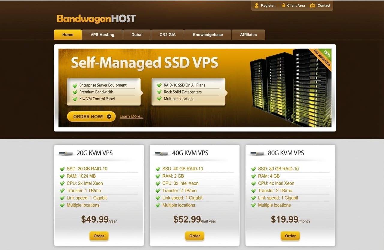 搬瓦工E-Commerce SLA系列洛杉矶VPS测评 - CN2/AS9929/CMIN2三网高端线路