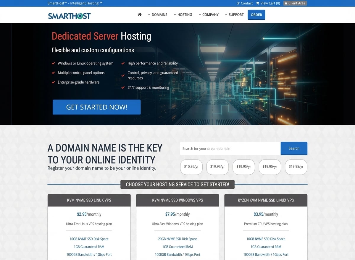 SmartHost美国新墨西哥州VPS深度测评：AMD Ryzen 9+原生IP仅$3.95/月