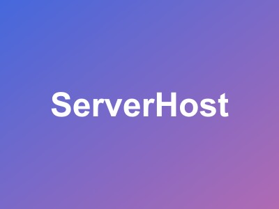 ServerHost年付$33起 - 4GB内存/60GB NVMe/1Gbps不限流量/6机房可选