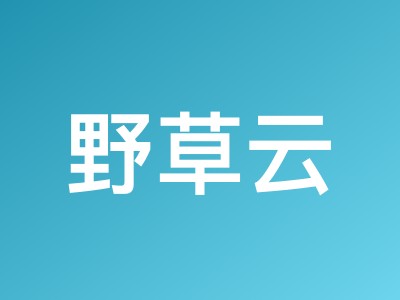 野草云香港VPS年付88元起 精品BGP线路云服务器5折促销