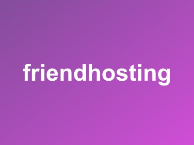 Friendhosting 2026年春季促销 全场VDS及虚拟主机最高享30%折扣 低至€1.99