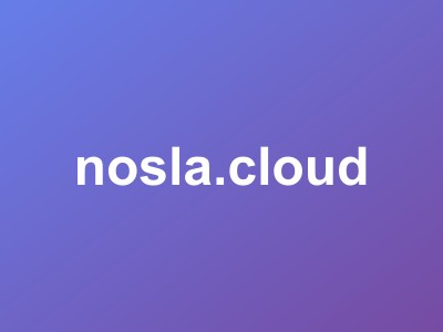 nosla.cloud中国香港三网优化VPS上线：双程CN2与CMI，23元/月起